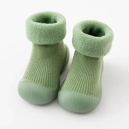 Chaussons Bébé Antidérapants – Hiver & Ultra Confort