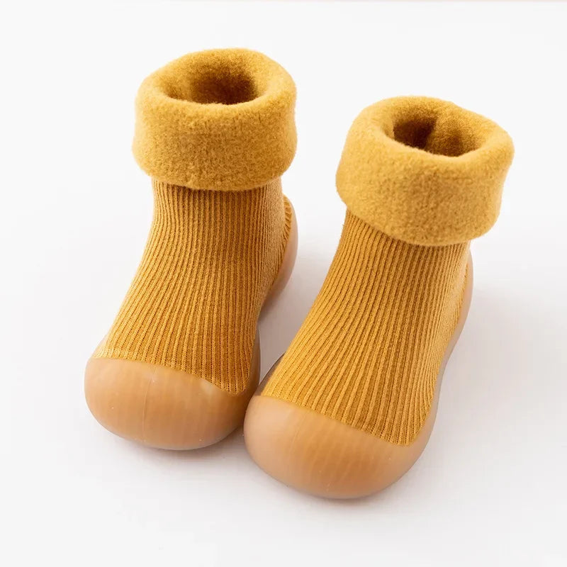 Chaussons Bébé Antidérapants – Hiver & Ultra Confort