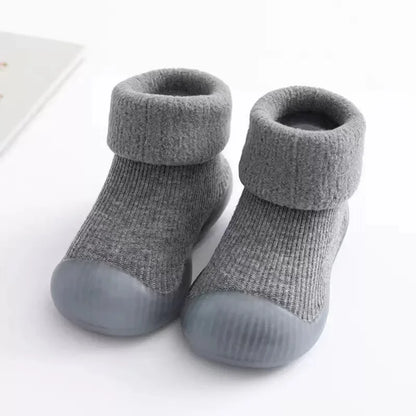 Chaussons Bébé Antidérapants – Hiver & Ultra Confort